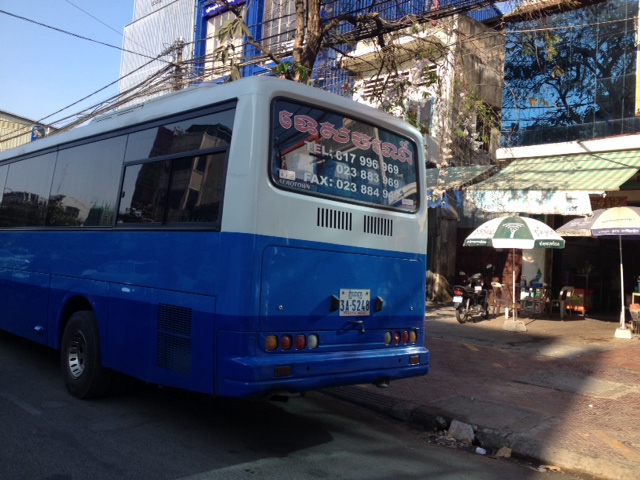 Autobús en Camboya
