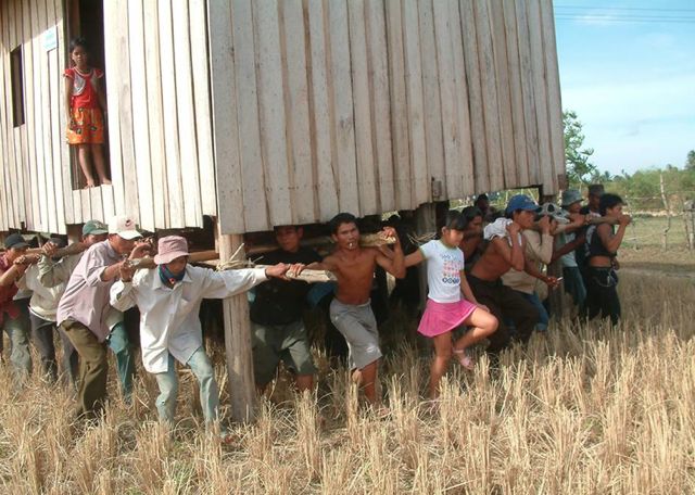 Mudanza en Camboya