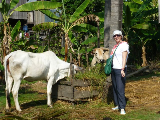 Ana en su viaje a Camboya