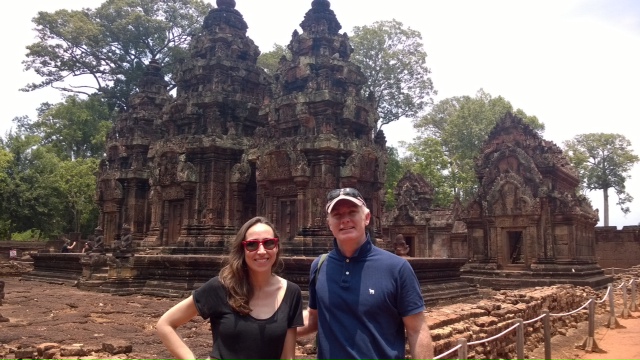 Fermín y Catalina en Camboya