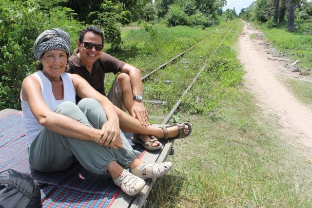 Ernest y Marien en Camboya