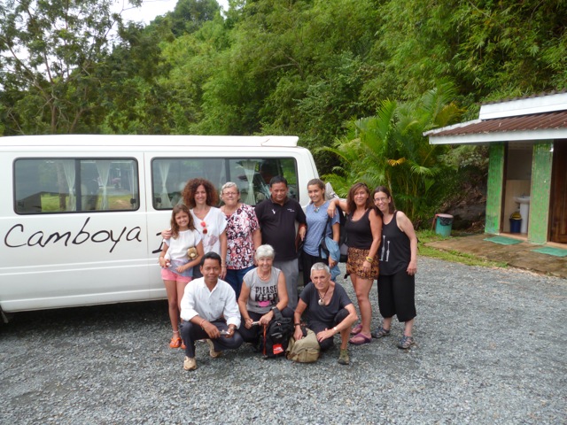 Viaje de Lourdes, Carmen, Berta y Rosa en Camboya