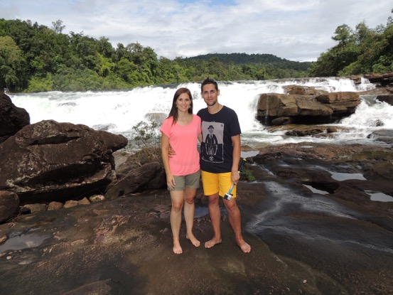 Natalia y Fran estuvieron en Camboya