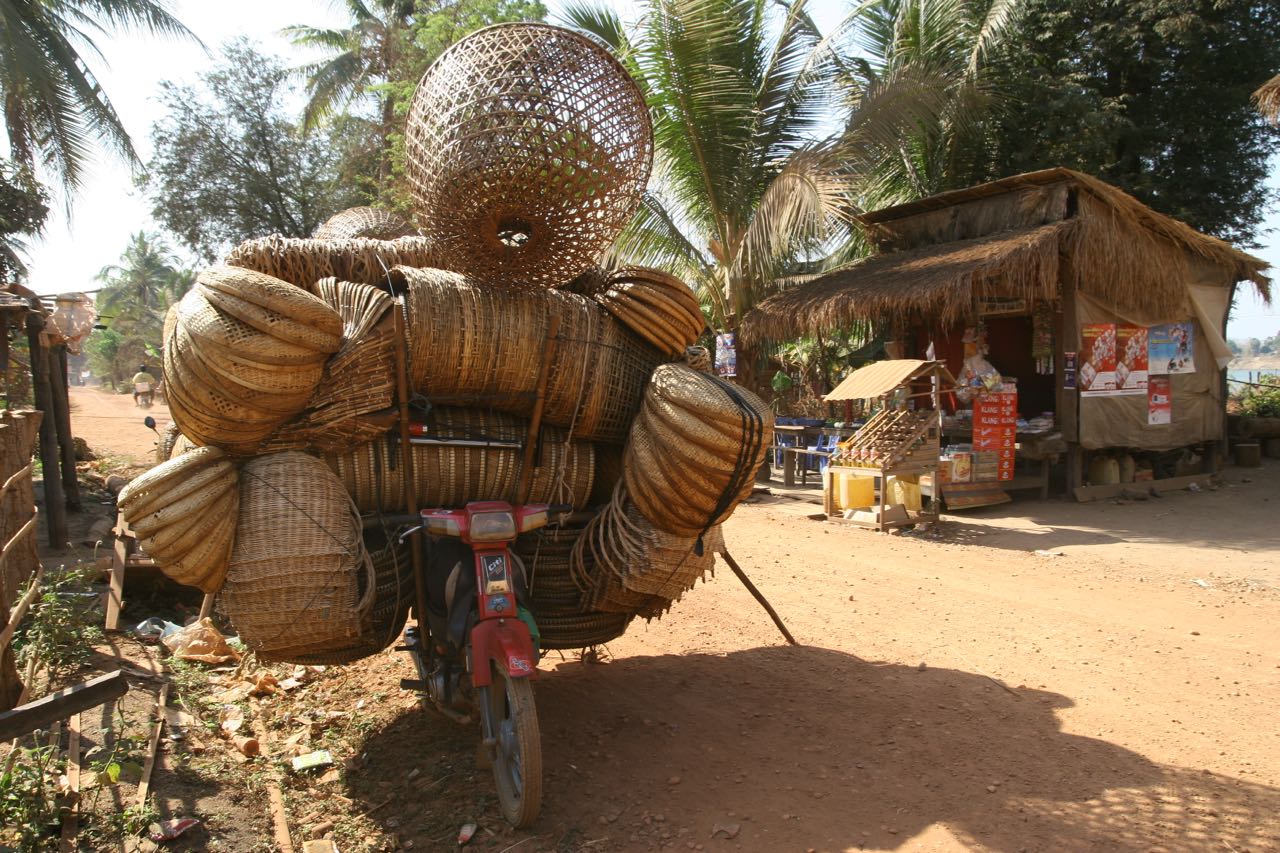 Moto en Camboya