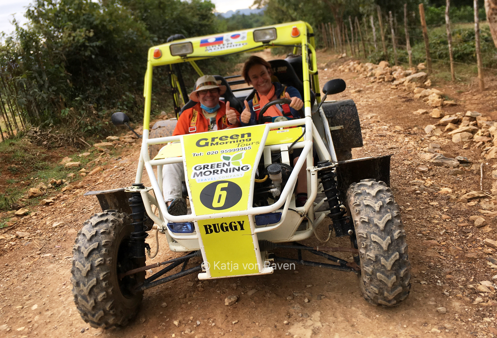 Pepe y Katja en Laos