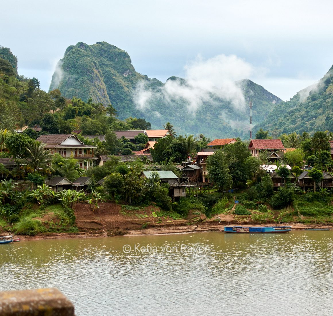 Paisaje en Laos