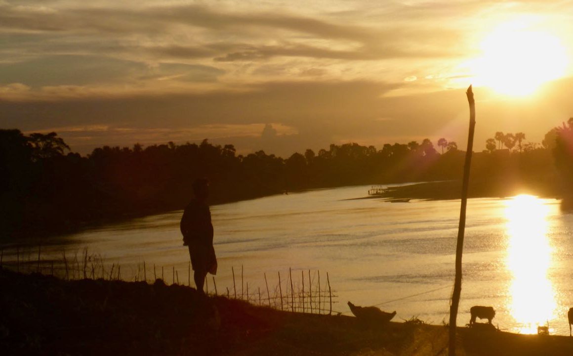 Atardecer en Camboya