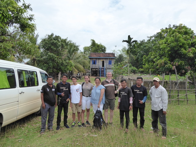 un viaje exclusivo en Camboya, el campo