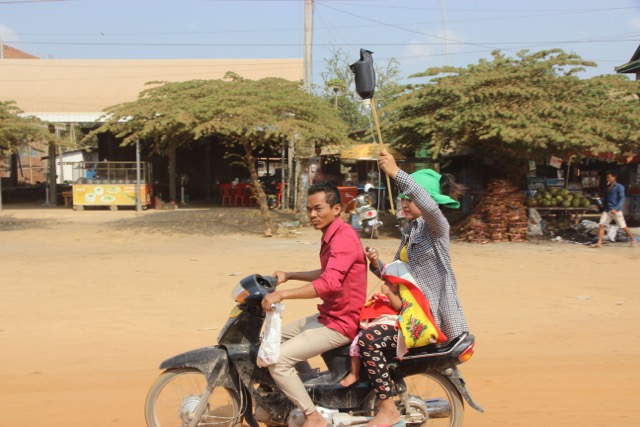 ambulancia familiar en Camboya