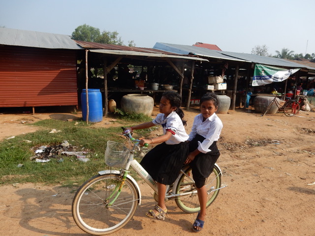 Evangelina y Quino de viaje y Camboya