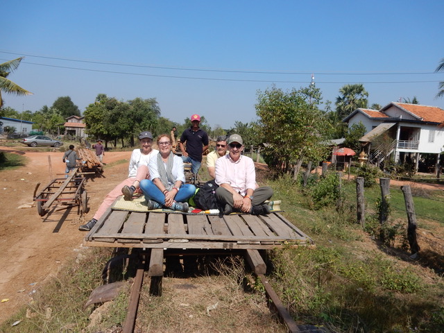 Evangelina y Quino de viaje y Camboya