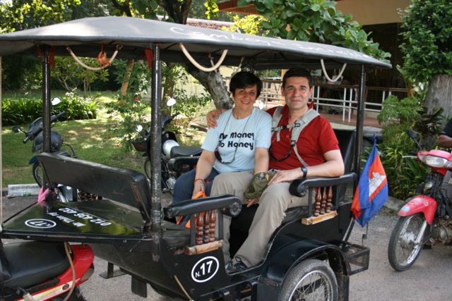 Ana Y Jose Luis en Camboya