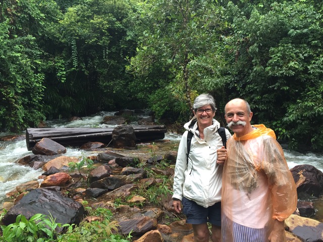 Inma y Gustavo en Camboya