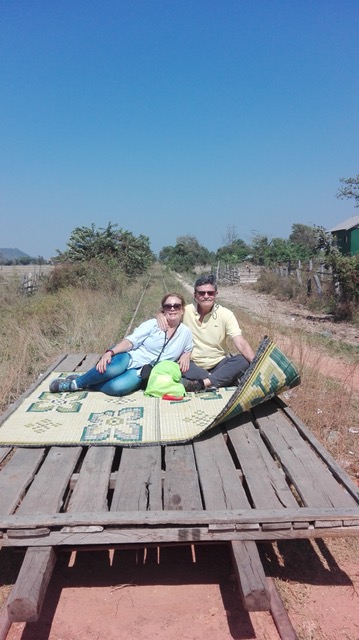 Ignacio y Olga, su viaje a Camboya