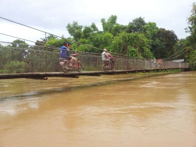 Inundaciones en Camboya