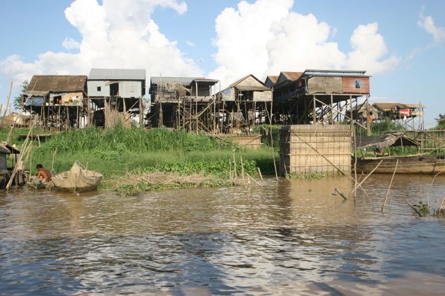 Aldea en Camboya