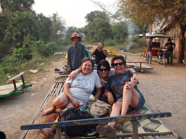 Lorena en su viaje a Camboya