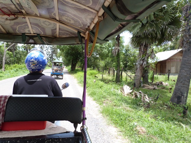 Olga en Camboya