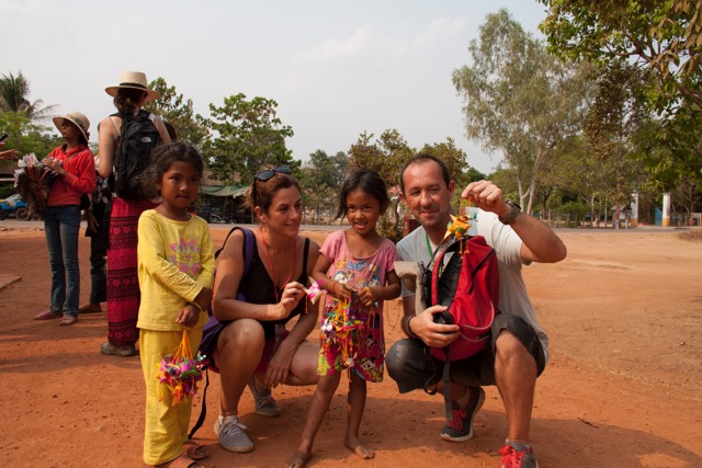 Paula en Camboya