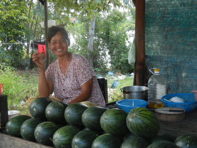 Rafael y Marlene en Camboya