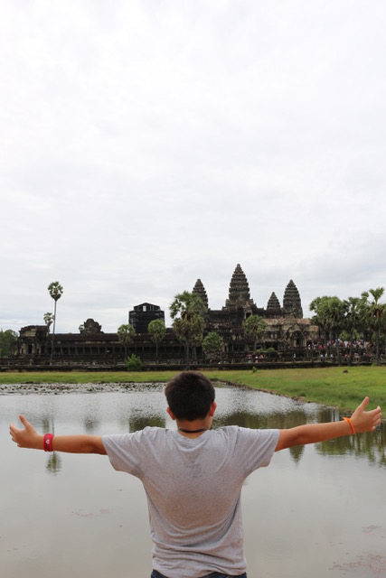 Ramon y su familia en Camboya