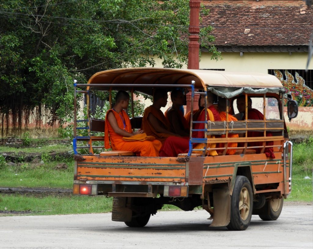 Monjes en Camboya