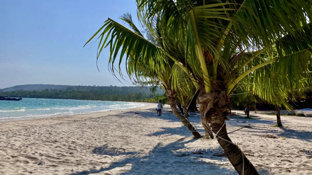 Playa en Camboya