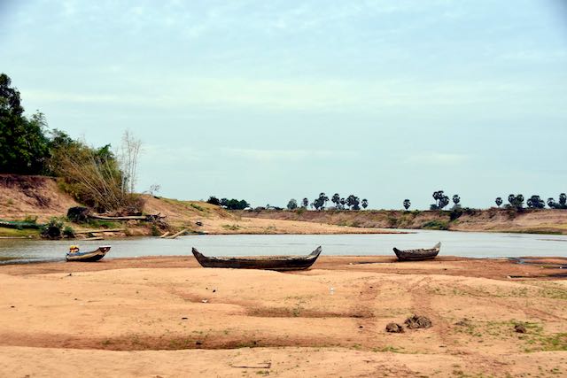 Barcas en Camboya