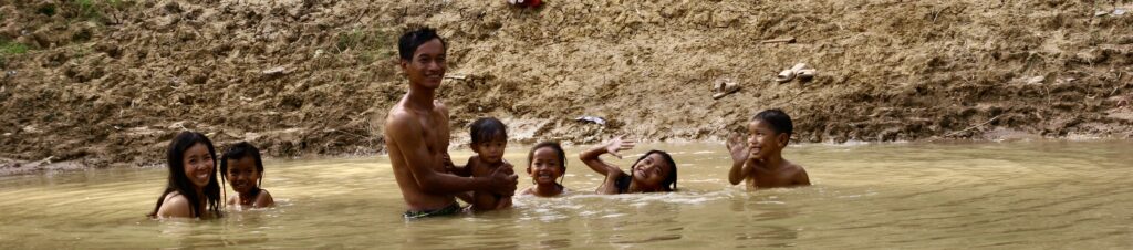 Familia en Camboya