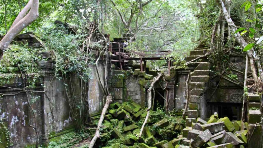 Templo Beng Mealea en Camboya