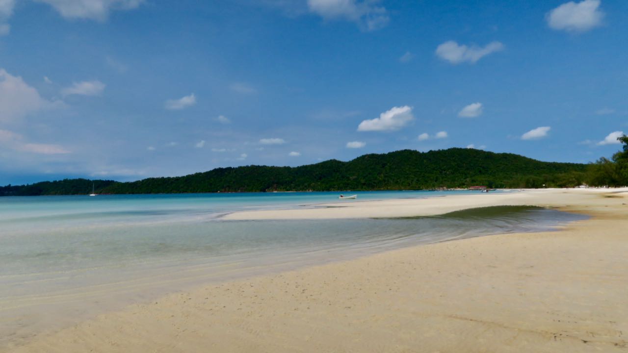 Playa en Camboya