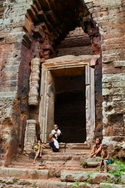 un templo alejado en Camboya