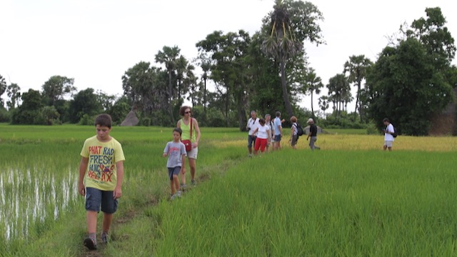Viajar con niños a Camboya
