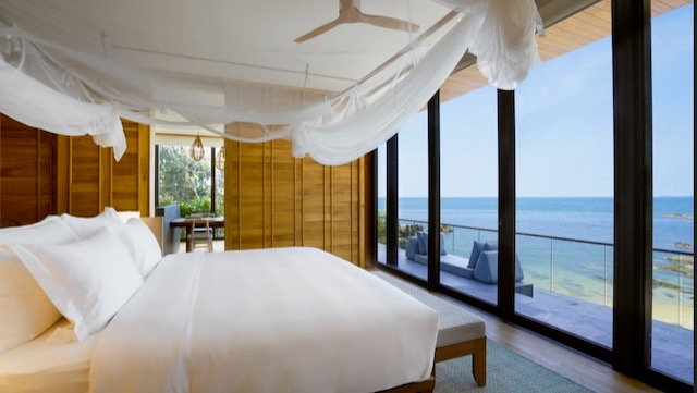 Viaje de novios a Camboya, vista desde habitación