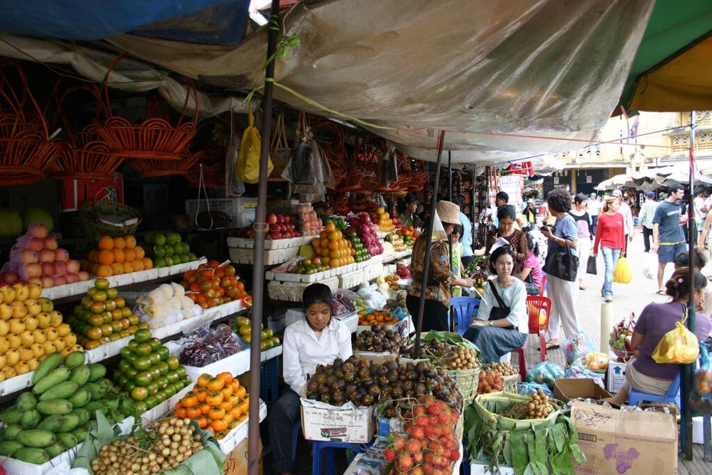 Imagen de Mercado en Camboya