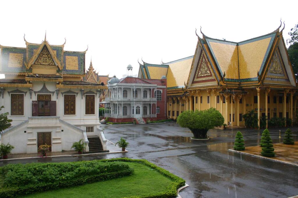 El palacio Real de Phnom Penh