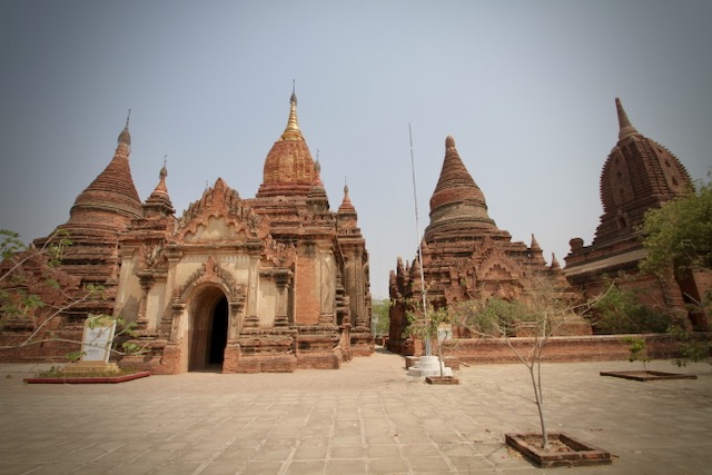 templos de bagan en Myanmar