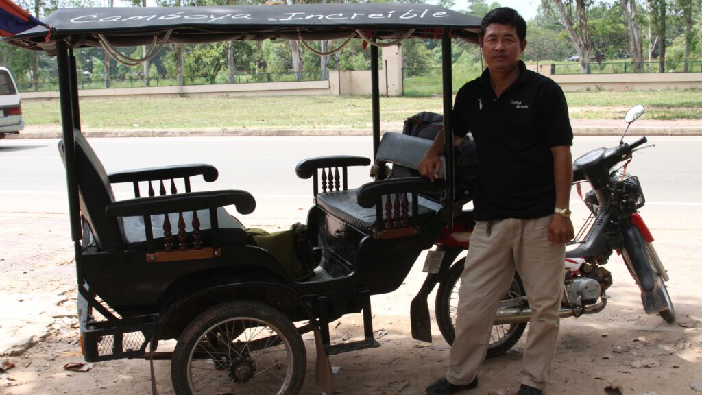 El tuk tuk, una recomencion para viajar a Camboya