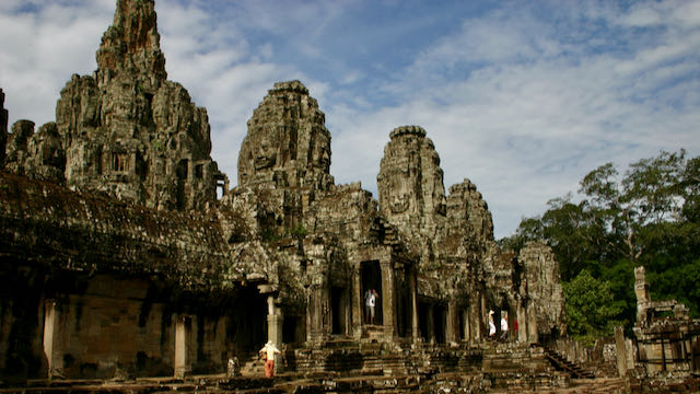 Templo Bayon en Camboya