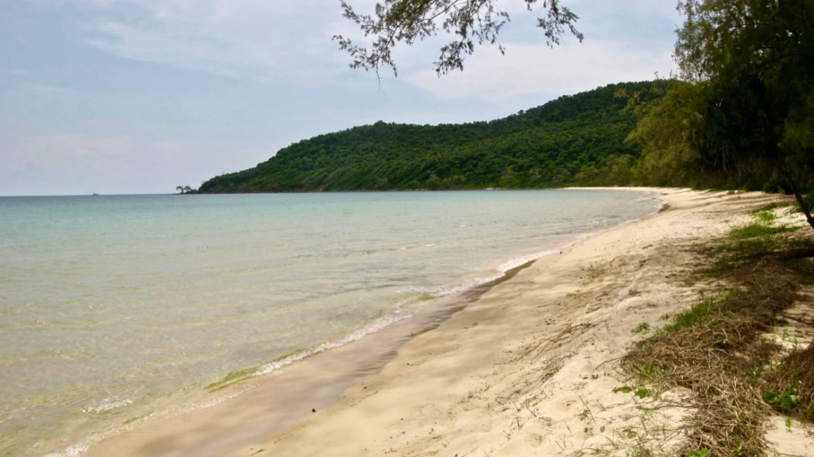 Playa en Camboya