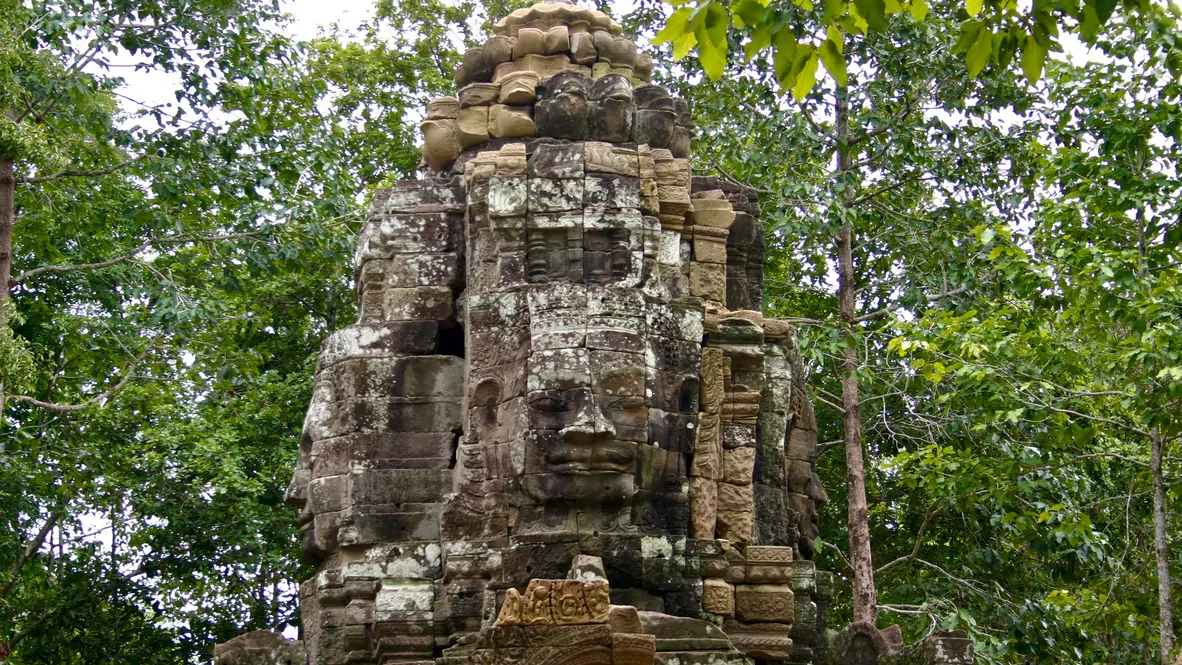 Imagen del templo Bayon en Angkor