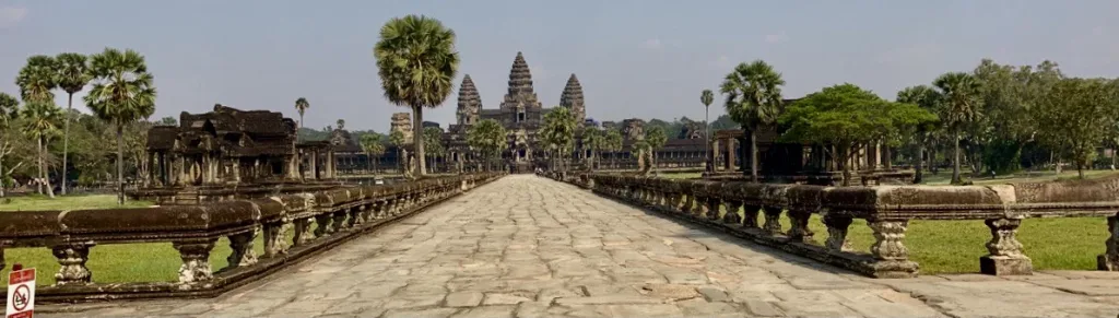Angkor Wat sin visitantes