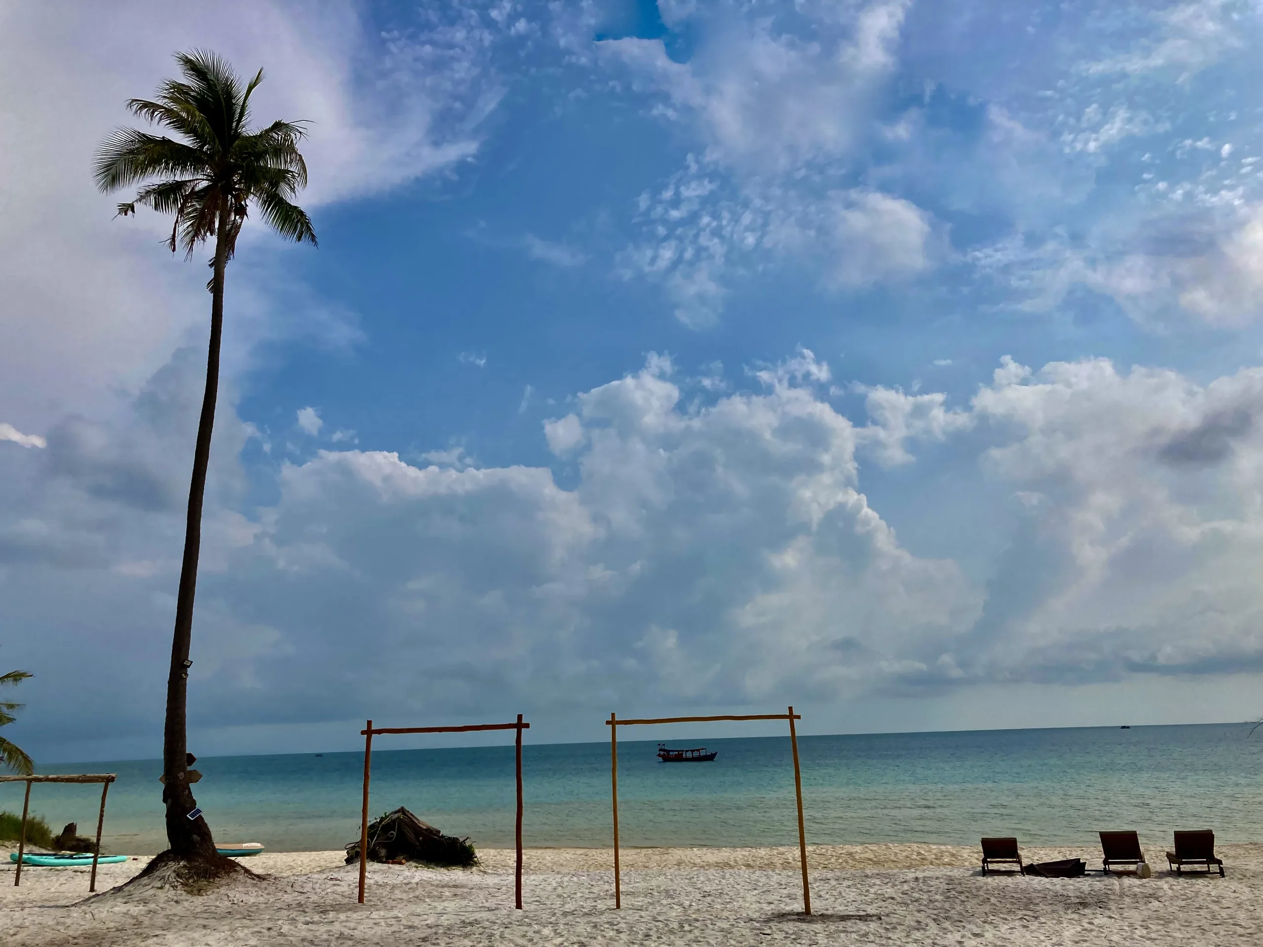 Playa exclusiva en Camboya