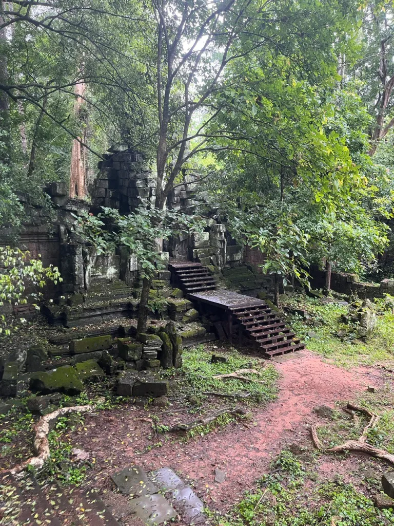 Ruinas en Angkor Camboya