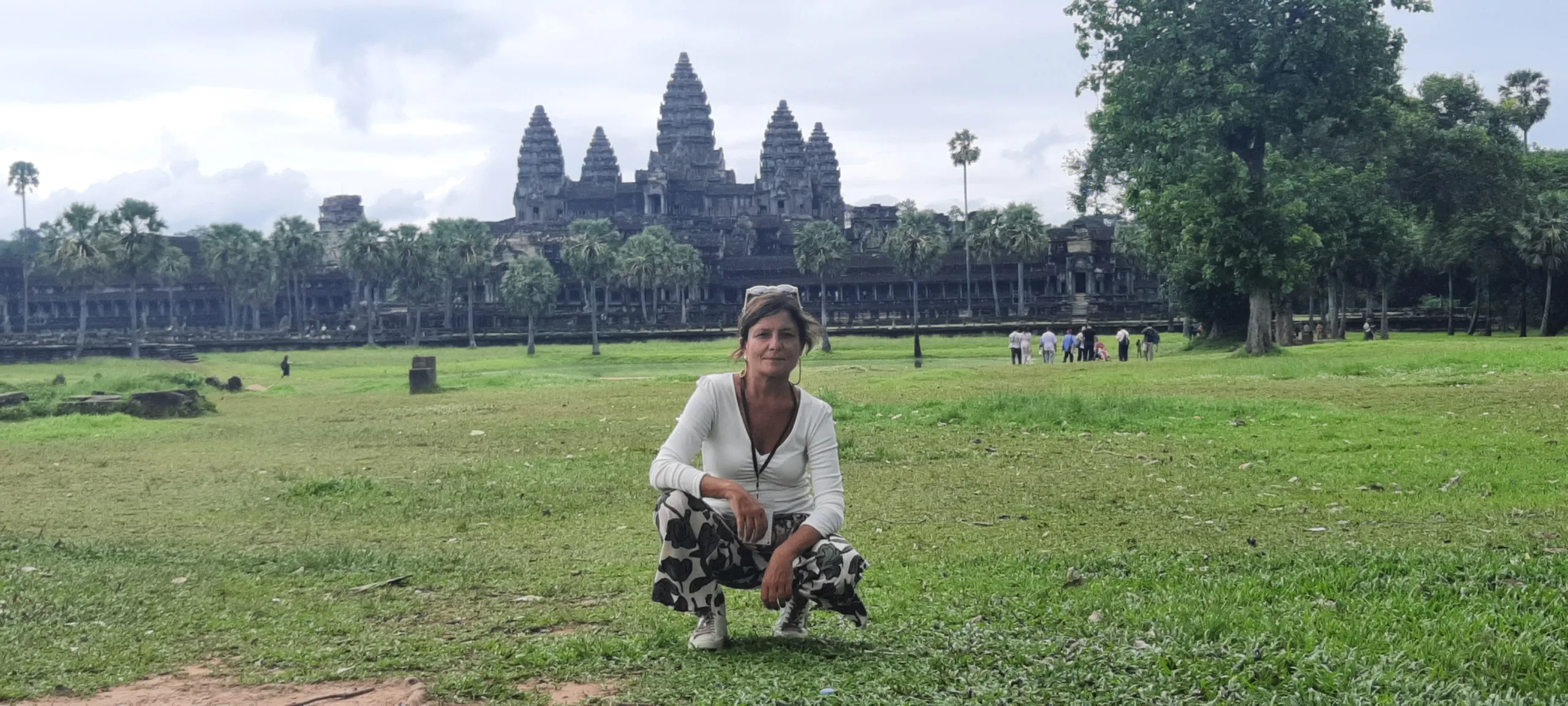 En los templos de angkor