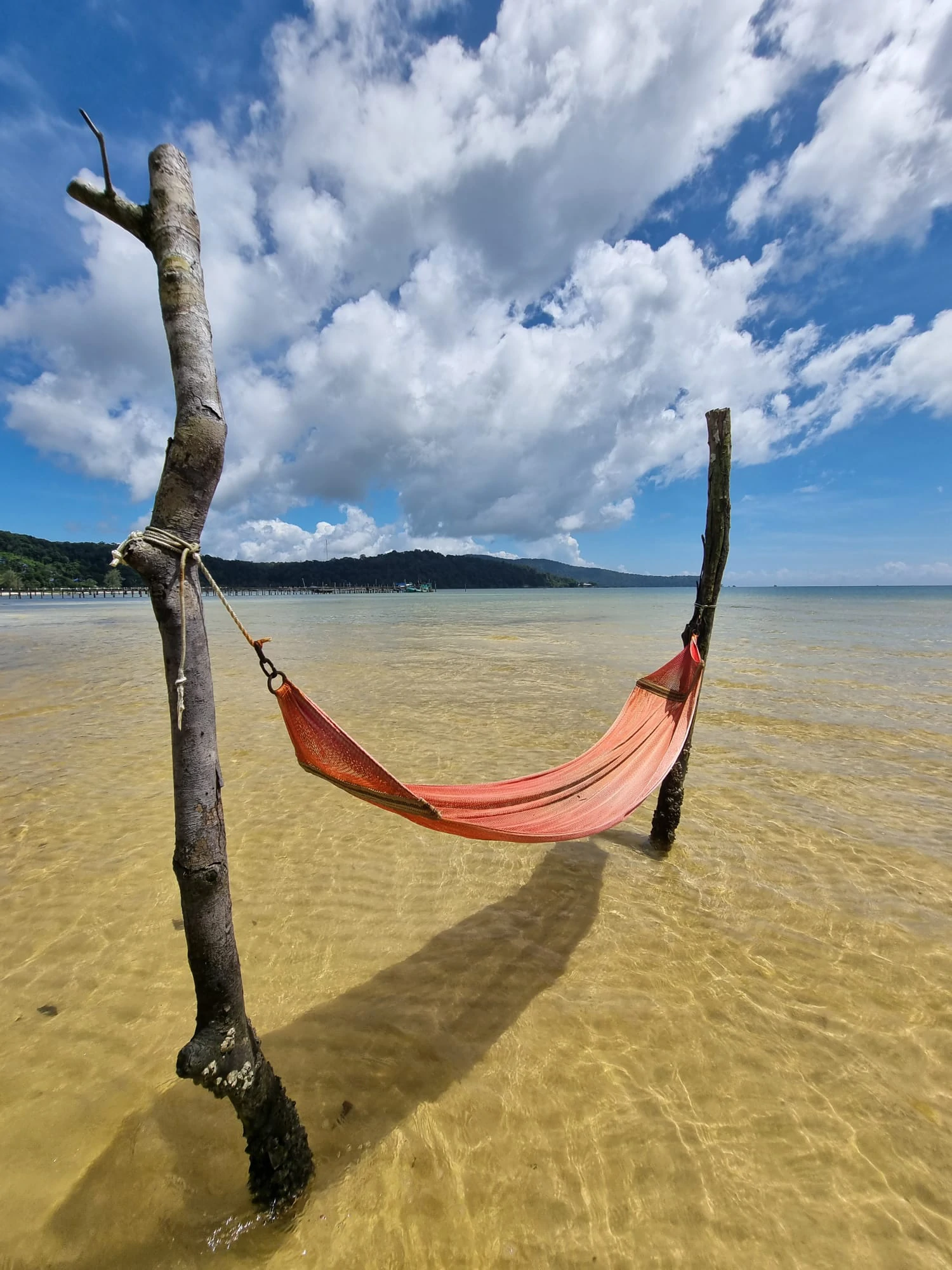 Una playa en Camboya