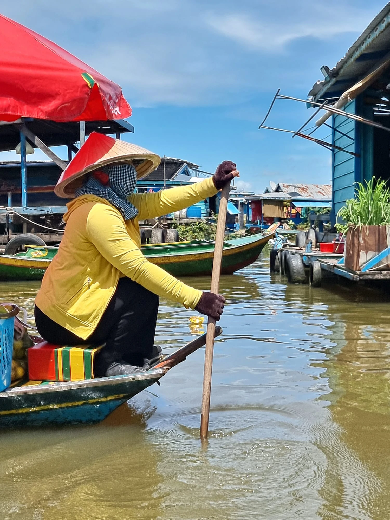 Aldea en Camboya