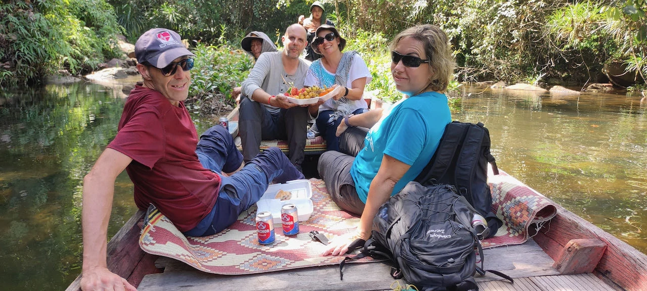 En la Jungla durante un viaje inolvidable en Camboya