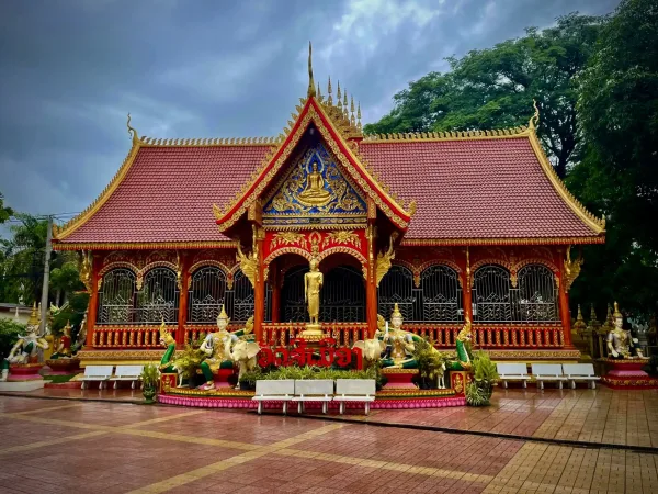 Pagoda en Laos