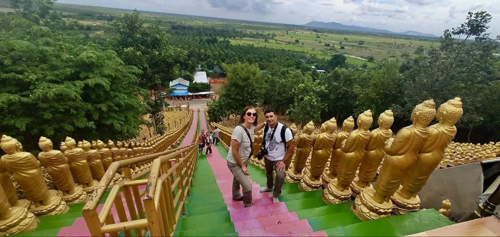 vistas de Camboya desde un templo